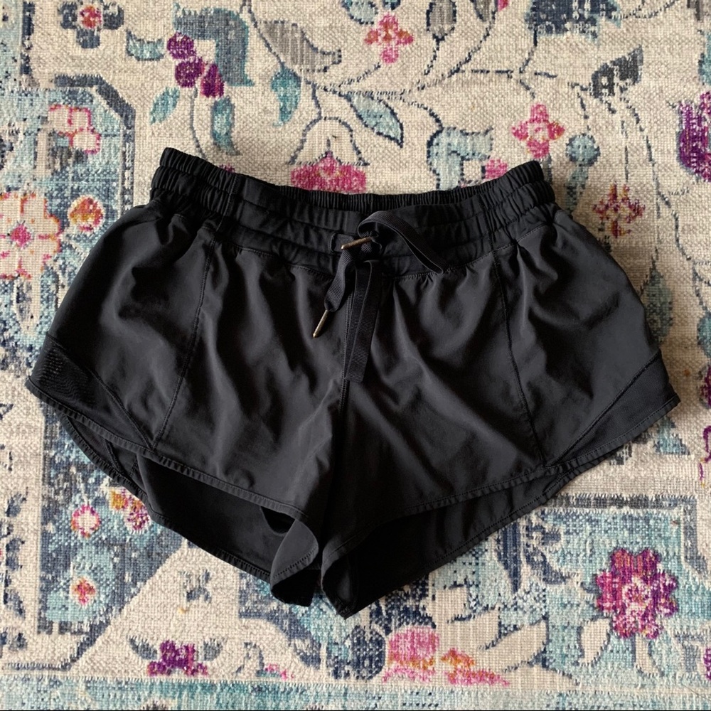 Lululemon Black Running Shorts
